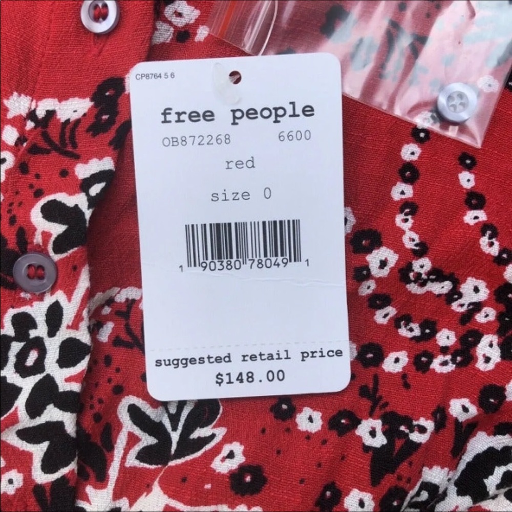 HP 💖 Free People Shirt Dress - Picture 8 of 8